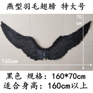 Wings Feather Wings Angel Wings Cosplay Wings Props Ball Catwalk Show Wings Performance Supplies