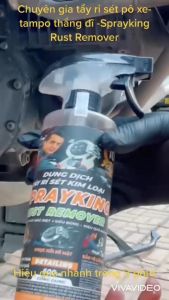 Dung Dịch Tẩy Rỉ Sét Kim Loại - Sprayking Rust Remover 500ml