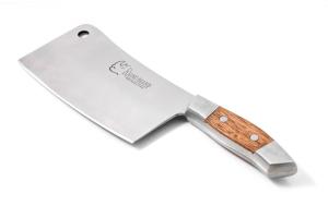 Dao chặt xương cán thép ốp gỗ cao cấp Rhino 796 nội địa Thái Lan nặng 500g