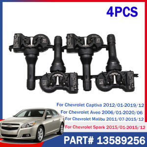 4PCS/Lot Tire Pressure Sensor 13589256 For Chevrolet Aveo Captiva Malibu Orlando Spark Cadillac CTS SRX XTS TPMS 433MHZ 13581561