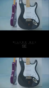 PRS  SE  SILVER SKY [FREE BAG]