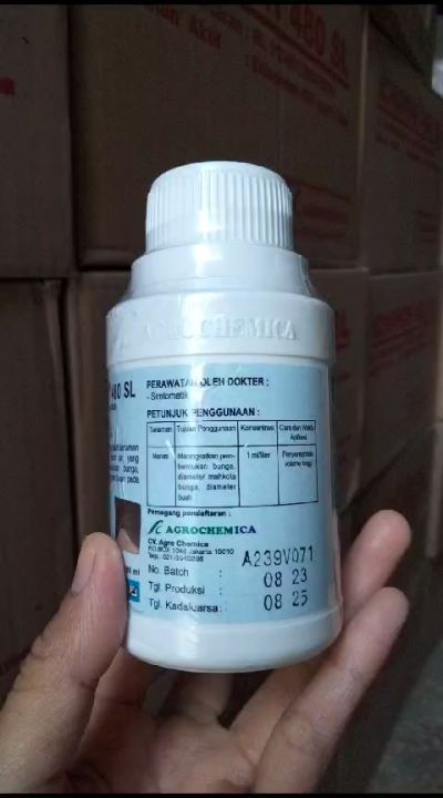 Ichipon 480SL 100ml  ZPT Etafon 480g/l Zat Pengatur Tumbuh & Pematang Buah Agrochemica Orbyte Ethrel