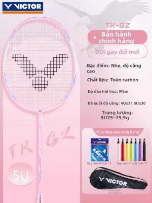 Victor | Vợt Cầu Lông Siêu Nhẹ Bằng Carbon Đầy Đủ