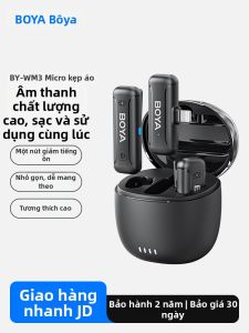 Boya | Micrô Condenser Kẹp Không Dây Mini