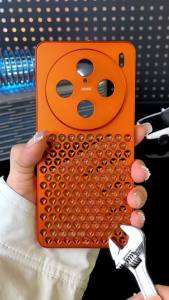 Phone Case For VIVO X100 Ultra Aluminum Alloy Heat Dissipation Cooling Metal Honeycomb Holes Breathable Cover For VIVO S19 Pro