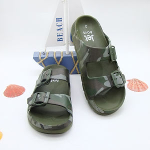 รองเท้าแตะแบบสวมลำลองสำหรับเด็กชายและเด็กหญิง EVA รองเท้าแตะแบบผูกเชือกปรับได้แห้งเร็วเมื่อติดน้ำ รองเท้าแตะแบบสวมสำหรับฤดูร้อน