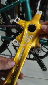 MXL Armset Sepeda AZ7 HT2 170mm Folding Crank Arm Set Hollowtech