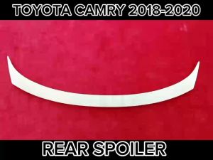 TOYOTA CAMRY 2018-2020 MATERIAL ABS REAR TRUNK SPOILER TOP SPOILER GLASS SPOILER SKIRT LIP CAR BODYKIT