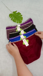 Promo 1 Lusin CD VAYA Art 358 CoolMax - Celana Dalam Wanita Bahan Katun Super Soft