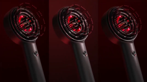 Breo Scalp3 Electric Scalp Massager Rechargeable Head Massage Comb IPX7 Waterproof 850nm Red Light Hair & Scalp Care Serum Applicator