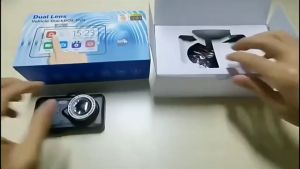 Camera Hành Trình V9 Màn Hình Cảm Ứng Kèm Camera Lùi 12 Megapixcel 1080P Sắc Nét Hàng Cao Cấp