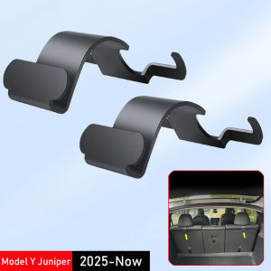 2pcs Rear Headrest Hook for Tesla Model Y Juniper Organizer Center Console Head Rest Storage Accessories Umbrella Trunk Hanger