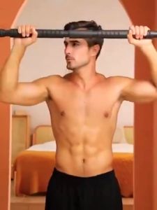 Pull Up Bar Chin Up Tiang Pull Up Alat Olahraga Pintu Alat Fitness Rumah Door Bar Adjustable Door Pull up Bar Heavy Muscle Training Equipment Alat olahraga Rumahan Pull up bar Door