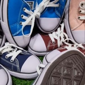 PROMO GRATIS ONGKIR SEPATU flat kanvas WANITA couple kerja kuliah jalan santai kasual import murah.