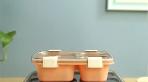 Lunch Box 4 Sekat / Kotak Bekal Makan Siang 7058