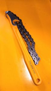 Tolsen Industrial Grade Chain Wrench Oil Filter Remover (9\" | 12\") Non-Slip Tooth Design