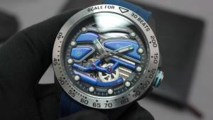 Dessio Mens Automatic Mechanical Watch Carbon Fiber Case Stylish Casual Design Water-Resistant Mechanical Timepiece Mens Gift