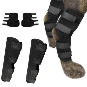 Pet Dog Bandages Dog Injurie Leg Knee Brace Strap Protection For Dogs Joint Bandage Wrap Doggy Medical Supplies Dogs Accessories