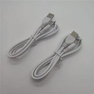 Universal 1M 2.5/3.5mm AUX Audio Plug Jack to USB 2.0 Male Charger Cord Adapter Cable Wire