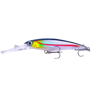 Hengjia 17cm 30g Lặn Sâu Minnow Dụ Wobbler Mồi Cứng Crankbait Cho Cá Bass Pike Cá Rô Đại Dương Sông Câu Cá