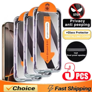1-3PCS Anti Spy Dust Free Installation Screen Protector for Samsung A15 5G A16 A14 A13 A12 A06 A05 A05s A25 A23 A22 A21s Glass