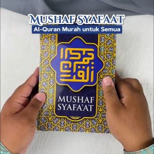 Mushaf Syafaat Ukurang A5 & Al-Quran Syafaat Waqaf Ibtida