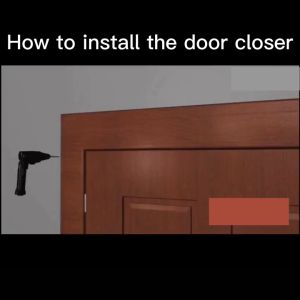 OKDA Hydraulic door closers Quiet and durable closing mechanism Adjustable speed For residential