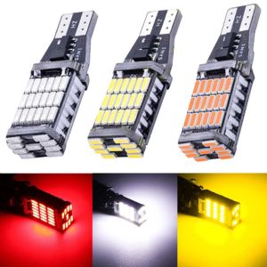 T15 Car Brake Light 45SMD LED Light Crystal Light Contact Park Lamp Bulbs Parking Light for Car Motorcycle