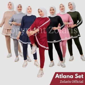 Setelan Baju dan Celana Wanita Setelan Olahraga Wanita Setelan Senam Wanita Setelan Training Wanita Ply Terkini Termurah Terlaris dan Terbaru LMS 56015 60016 64017