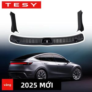 Ốp Bậc Cửa Cốp Xe Tesla Model Y Juniper 2025+ Chống Trầy Xước Chất Liệu TPE Dành Cho Các Mẫu Xe Tesla Mới Ra Mắt Năm 2025