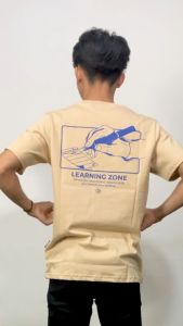 BAPIN T-Shirt Learning Zone - Cream