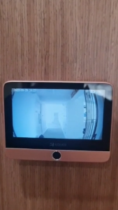 Eques S33 Wi-Fi Digital Door Viewer & Doorbell with Camera Motion Sensor Video Recording and 1 Year Warranty