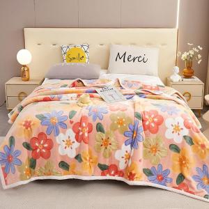 Thick & Warm Cloud Chinchilla Flannel Blanket