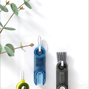 Gratis Semua - Sikat Multifungsi Pembersih Botol 3 In 1 / Sikat Botol Susu Bayi / Sikat Cuci Pembersih Sudut Gelas / 3In1 Sikat