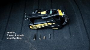 Car Tyre Compressor Car Air Pump Auto Air Compressor 150 psi DC 12 Volt LED Light Tire Inflator