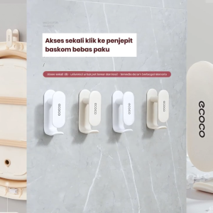 ECOCO Basin Holder - Rak Penyimpanan Wastafel Kamar Mandi Rak Penyimpanan Wastafel Kamar Mandi Penyimpanan Bak Mandi Gantung