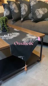 Table Runner Rumbai Ruang Tamu Mewah Panjang 120-240 cm