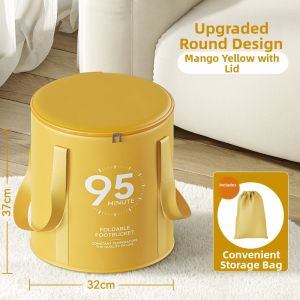 ASCOR | Foldable Portable Insulated Foot Bath Bucket