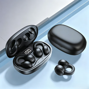 X58 Gaming Bluetooth Earphone Earbuds Noise Reduction Open Wireless Headphones Stereo Pure sound quality Ear Clips Touch Control Sport Headset with Mic