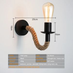 JOYINLED Black White Vintage Wood Metal Wall Lamp Minimalist Style Indoor E26/E27 Wall Light Indoor Room Decor Bedside Wall Lamp