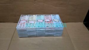 Souvenir Pernikahan Ulang Tahun dan Khitanan Sendok garpu sumpit Loka kemas Mika Motif Lebar isi 50 pcs
