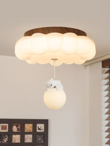 YIGELIGHTING | Cream Style Cloud Design Kid Friendly Pendant Light
