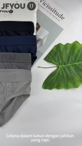 JFYOU Celana Dalam Cotton Super Nyaman - Sehari Penuh Kayak Dipeluk Lembut!