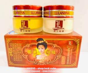 Bộ kem dưỡng da nám cô tiên đỏ Lulanjina Teixiao quaban Wanshuang ngày đêm - HX010