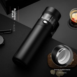Vanow | Ceramic Lining Portable Tea Infuser Thermos