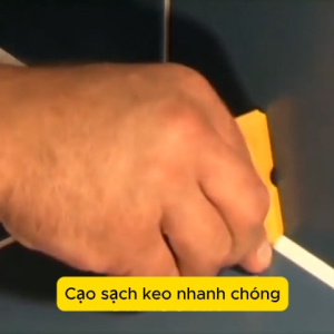 Bộ 4 Miếng cạo keo Silicon 3 trong 1 – Cạo sạch nhanh không trầy xước miết keo làm mịn nhanh chóng