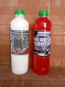 PAKET SEMIR BAN TAHAN LAMA DAN SAMPO CUCI MOBIL MOTOR SALJU WANGI  POPULER SAAT INI ORIGINAL 500 MLstok terbatas