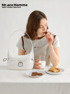 Mr.Ace Homme Original Underarm Bag for Women Lightweight Candy Color Zipper Closure Shoulder Satchel Daily Matching