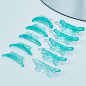 PERMANIA 5 Pairs C Curl Silicone Eyelash Perm Pads Sticky Lashes Rod Shield Lifting 3D Eyelash Curler Accessories Makeup Tool