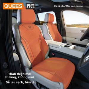 QUEES | Bọc Ghế Ô Tô Bán Bao Quát Thoáng Khí Chống Vết Bẩn Dùng Bốn Mùa